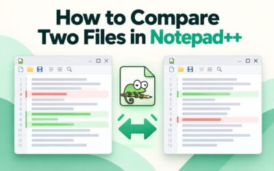 How to Compare Two Files in Notepad++
