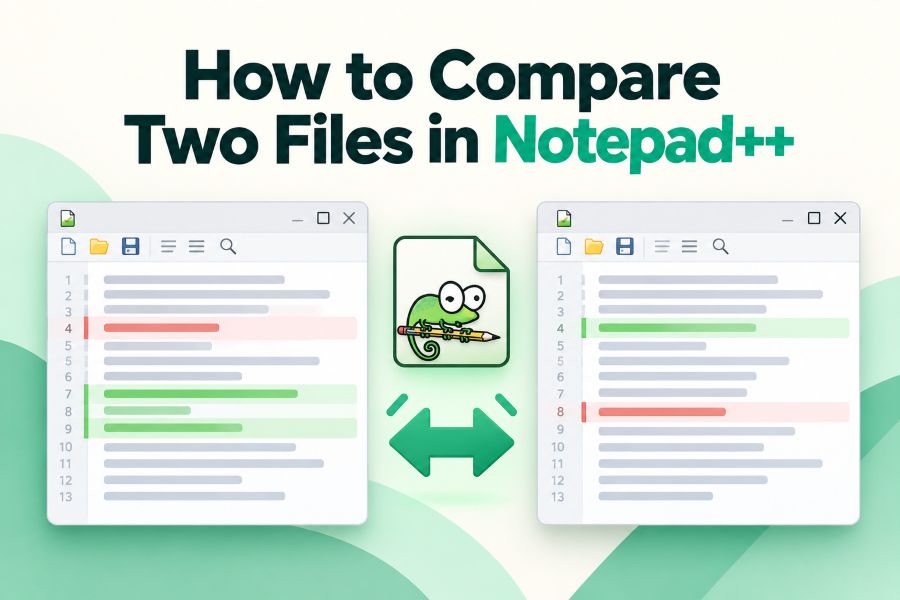 How to Compare Files in Notepad++ How to Compare Files in Notepad++