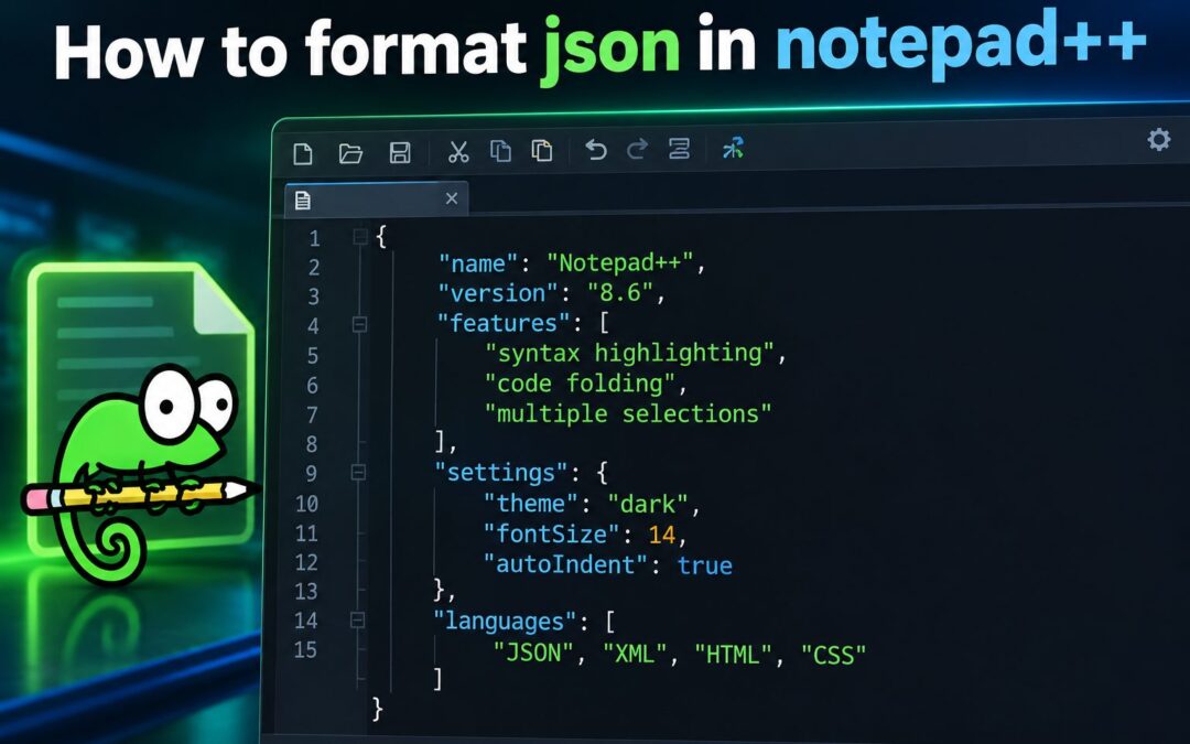 Notepad++ showing two files side by side for comparison