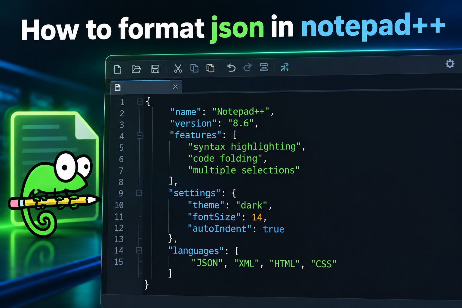 Notepad++ showing two files side by side for comparison
