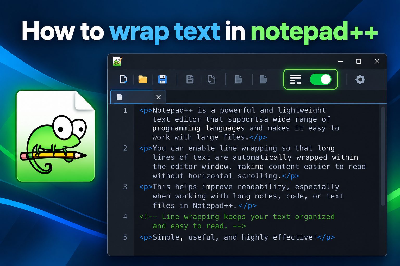 Notepad document being converted into an Excel spreadsheet