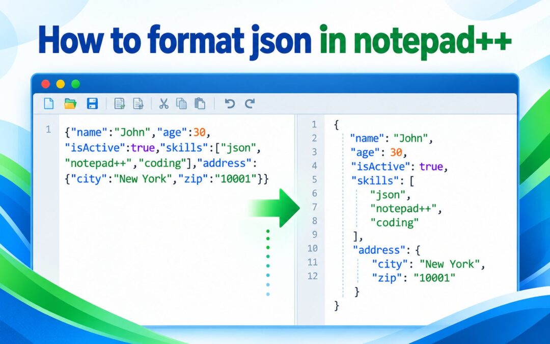 Notepad++ Edit menu showing the Word Wrap option